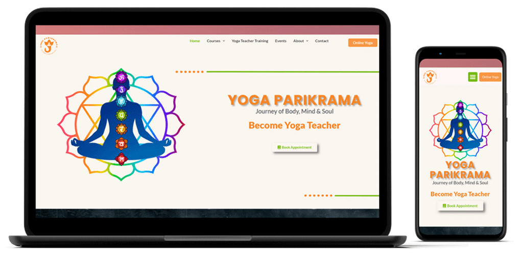 Yoga Parikrama Mockup